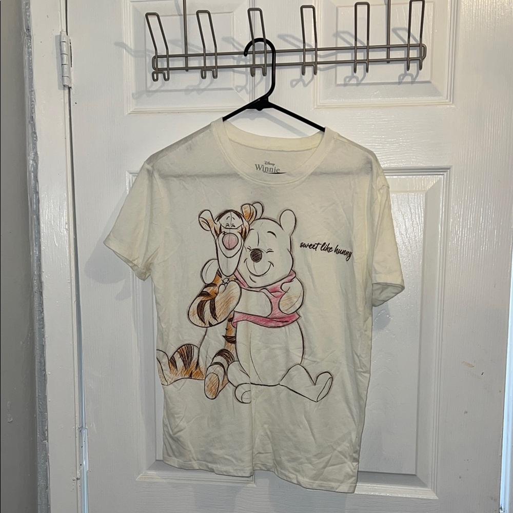 Disney Winnie the Pooh and Tigger Kids Tee - Cream